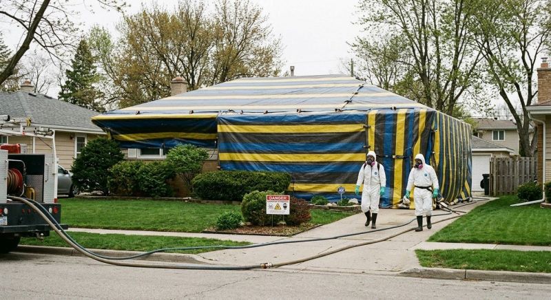 Residential Fumigation in Naperville, IL